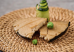 Sliced Cod with Mushroom